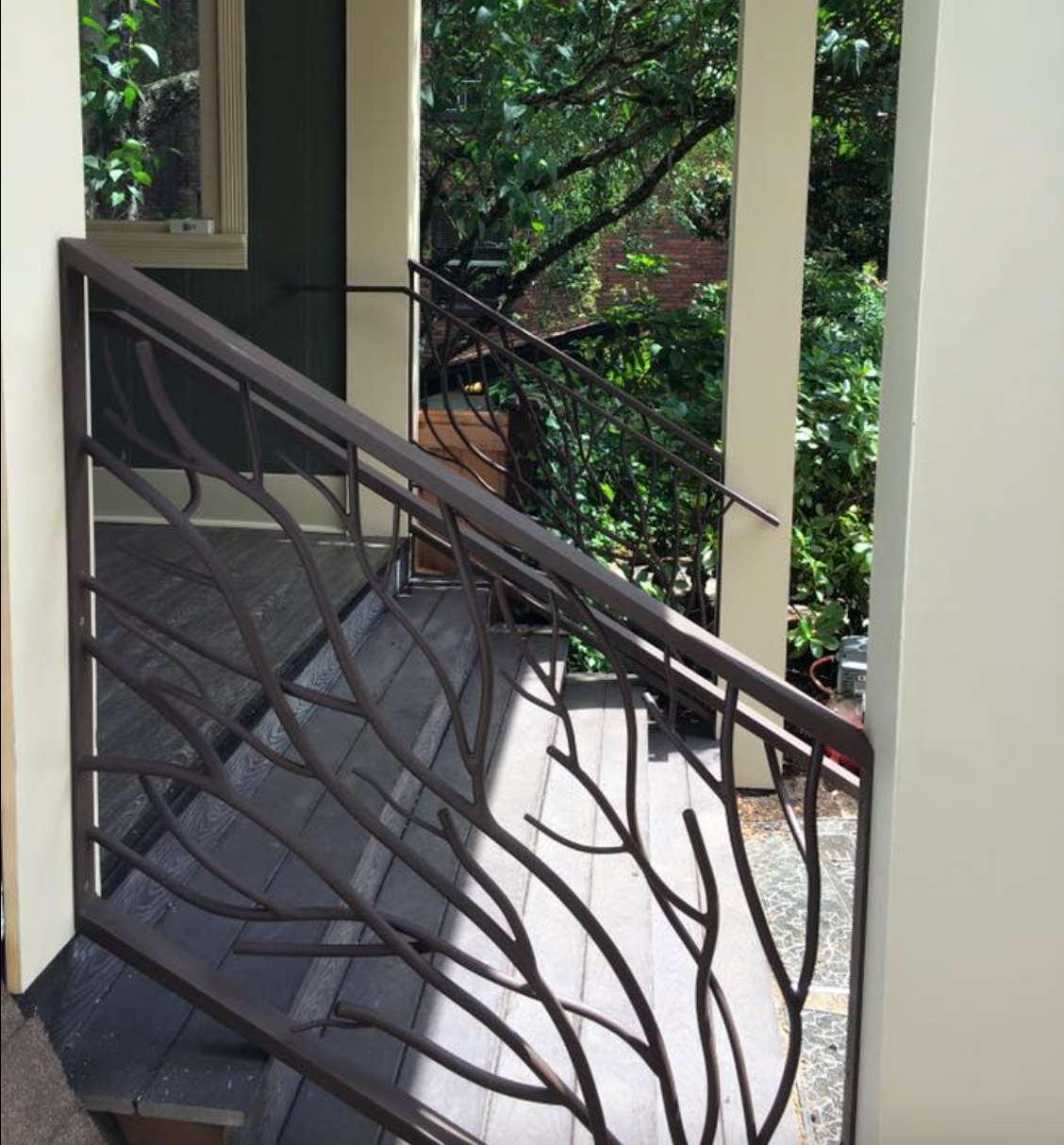 Tree Branch Railing – Honan's Custom Metal